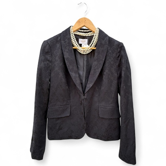 Laundry Black Embroidered Blazer - Picture 1 of 11
